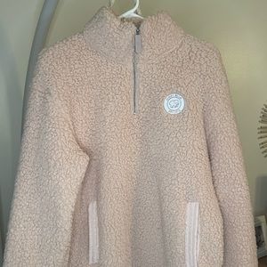 Ivory Ella Pink fleece